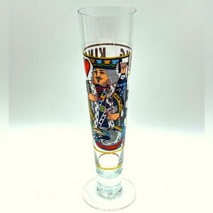 Ritzenhoff King of Hearts Pilsner Beer Glass Made in Germany by Laurence Gartel